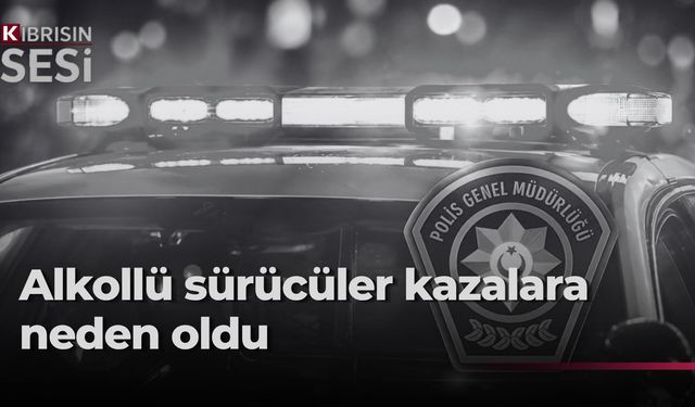 Polis haberleri… Alkollü sürücü aydınlatma direğine çarptı