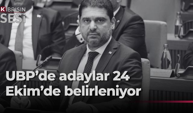 UBP'de aday belirleme tarihi netleşti: 24 Ekim'de elektronik oylama yapılacak