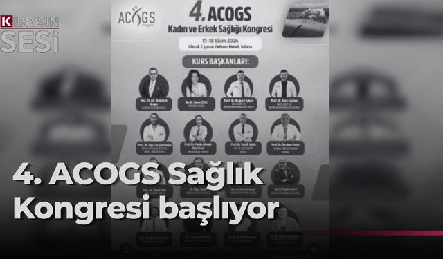 ACOGS Kadın ve Erkek Sağlığı Kongresi, 15-18 Ekim tarihlerinde yapılacak