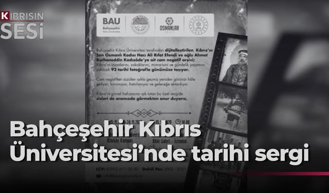 “Kıbrıs’ta Osmanlı İzleri” Fotoğraf Sergisi açılıyor