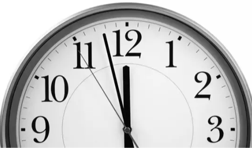 Daylight saving time started with clocks moving forward one hour