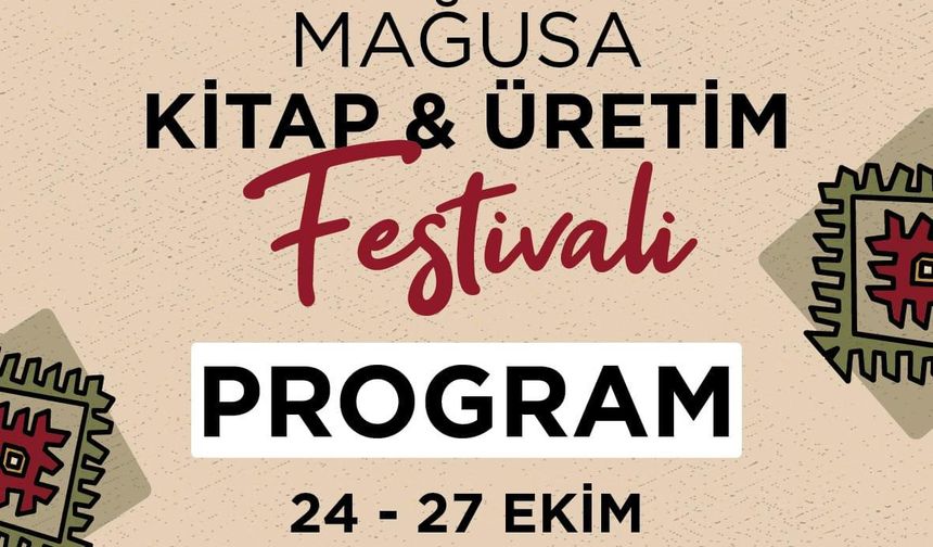 “Mağusa Kitap ve Üretim Festivali” bu akşam başlıyor