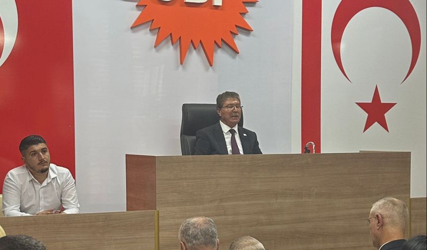 UBP PM kararını verdi: Meclis Başkanlığı'na yeni bir adayla devam edeceğiz