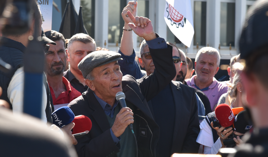 KTSO ve KTEZO hükümeti protesto için ortak eylem yaptı