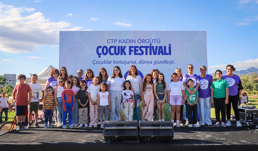 CTP Kadın Örgütü’nden Dünya Çocuk Günü’nde renkli festival