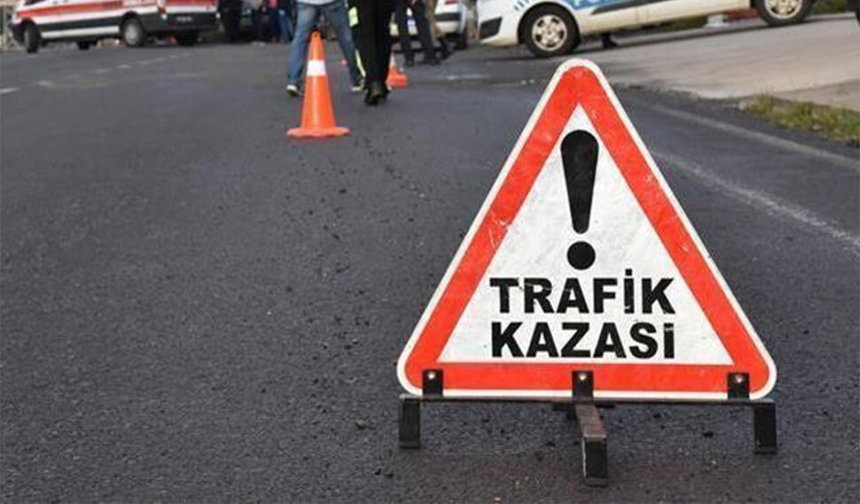 Ercan - İskele Anayolu'nda kaza: Fikret ve Özge Yiğen yaralandı