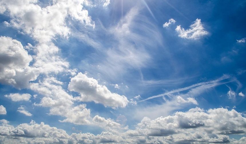 Hava az bulutlu zamanla parçalı bulutlu olacak
