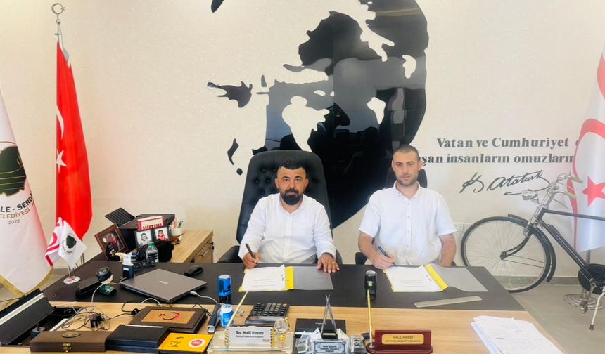 Geçitkale-Serdarlı Belediyesi ile Dev-İş Arasında Toplu İş Sözleşmesi imzalandı