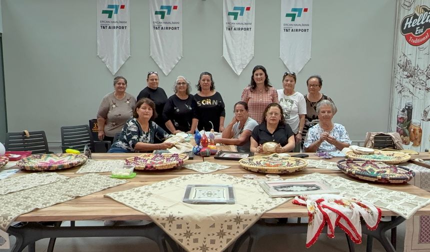 Ercan Havalimanı’nda Kıbrıs kültürünü tanıtmak amacıyla etkinlik düzenlendi