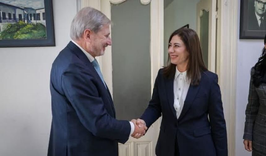 CTP Genel Başkanı İncirli, Hahn ile görüştü