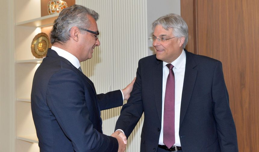 Erhürman, Büyükelçi Jugel'i kabul etti