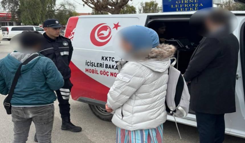 İçişleri Bakanlığı düzensiz göçle mücadele için denetim yaptı