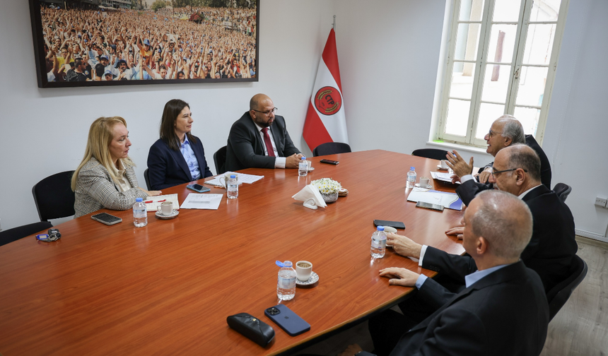 CTP, Yetkili Muhasipler ve Denetçiler Enstitüsü heyetini kabul etti