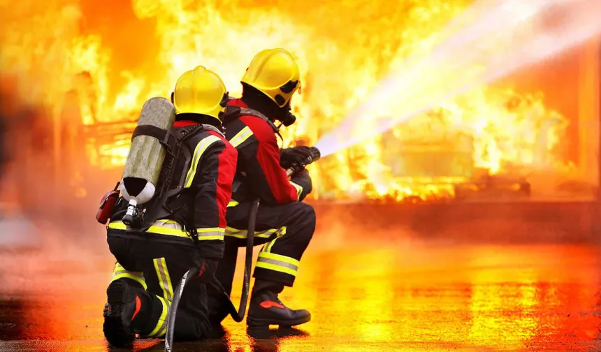 Haftalık itfaiye raporu.. 5 yangın ve 10 özel servis olayı meydana geldi