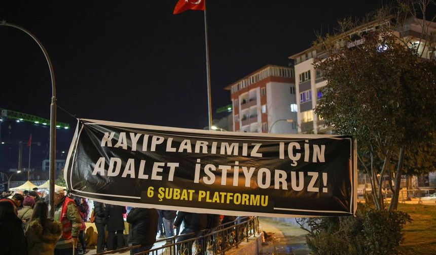 “Kayıplarımız için adalet istiyoruz”