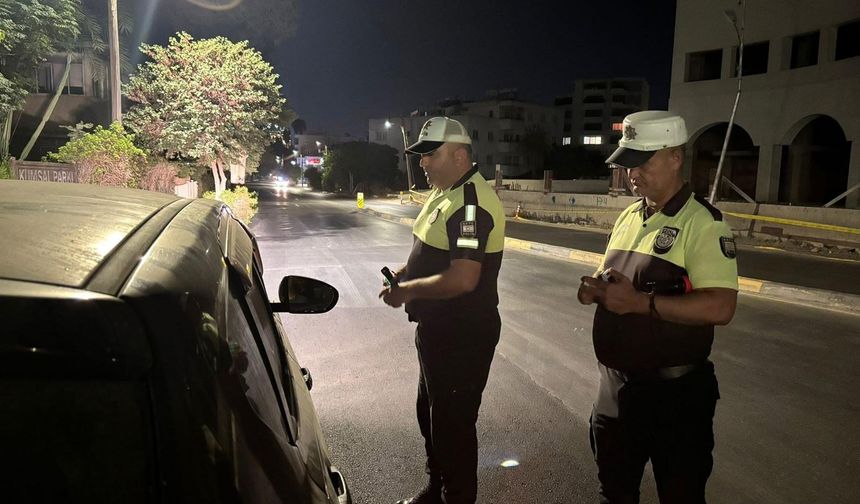 Trafik denetimlerinde 12 alkollü sürücü rapor edildi, 29 araç trafikten men edildi