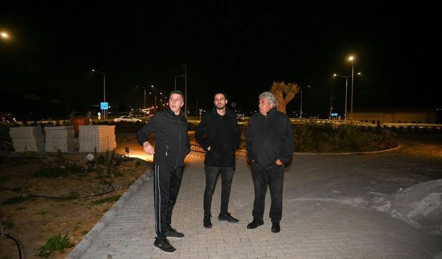 Başkan Amcaoğlu: “Alayköy çemberi aydınlatıldı”