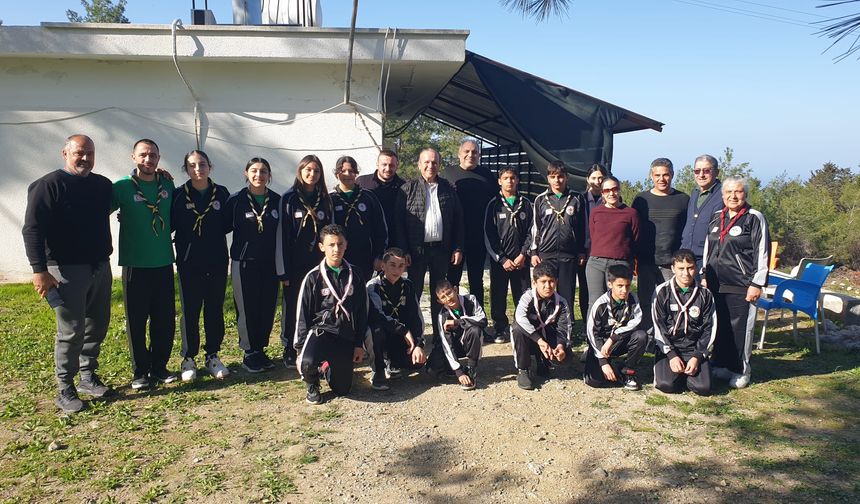 Ataoğlu Kantara Gençlik Kampı’nda SOS Çocuk Köyü İzci Grubuyla Buluştu