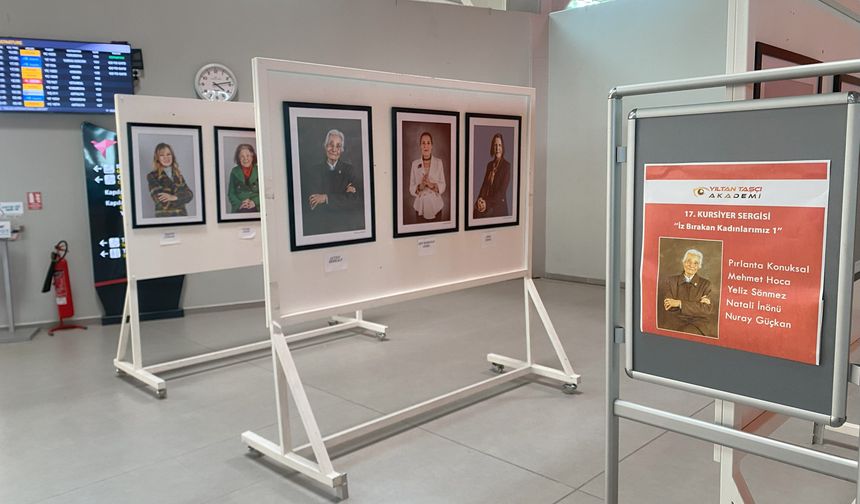 Yıltan Taşçı Akademi’nin “İz Bırakan Kadınlarımız 2” karma sergisi açıldı