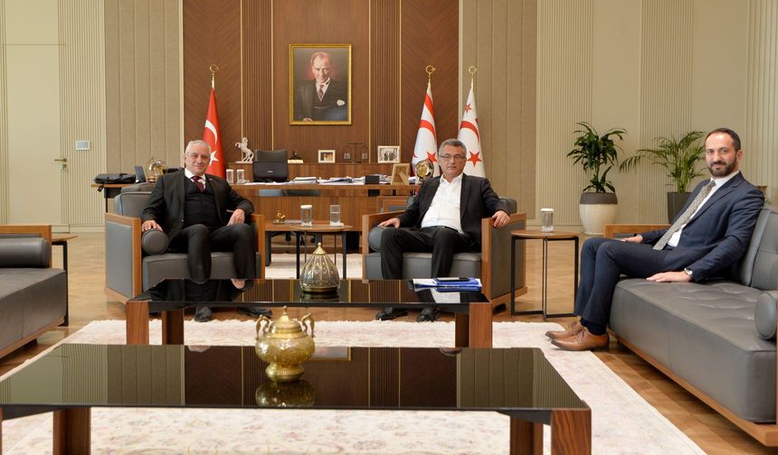 Cumhurbaşkanı Erhürman, Cumhuriyet Meclisi AKPA Heyeti ile görüştü