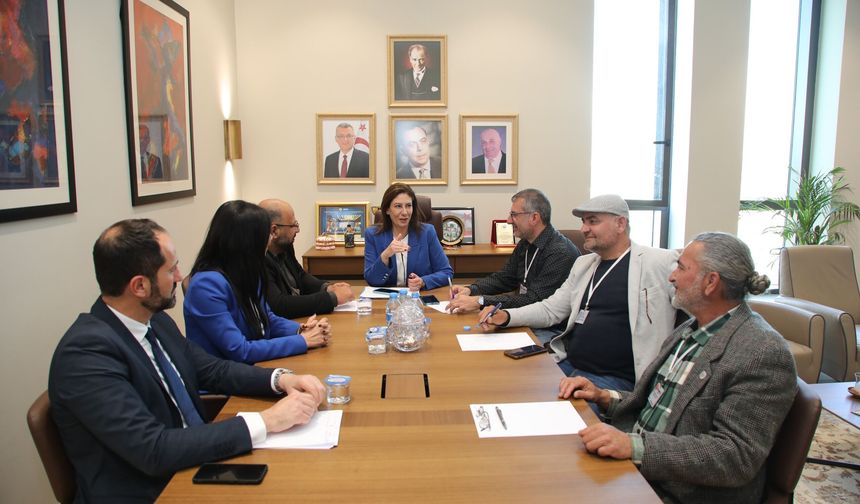 CTP, Kıbrıs Eco Agro Turizm Federasyonu’nu ile görüştü
