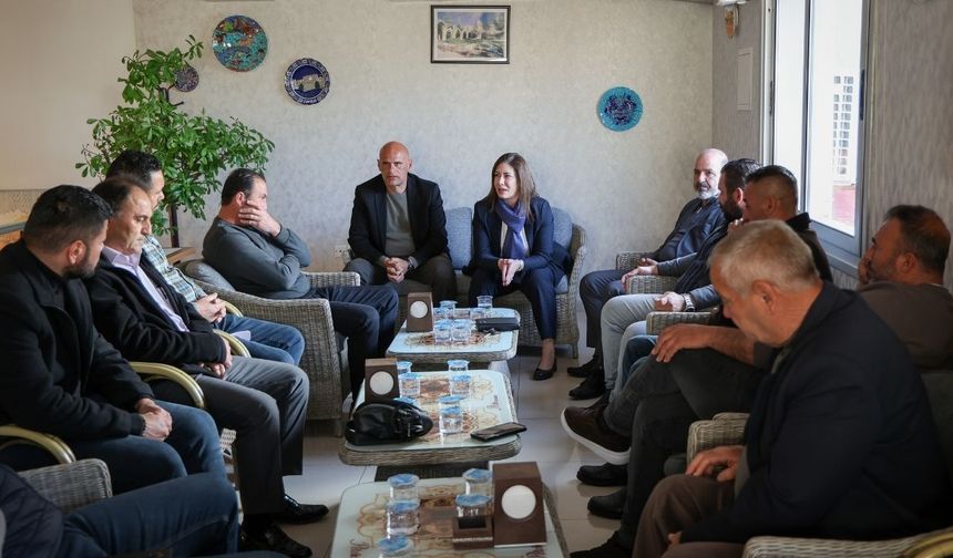 CTP İskele’de muhtarlarla buluştu