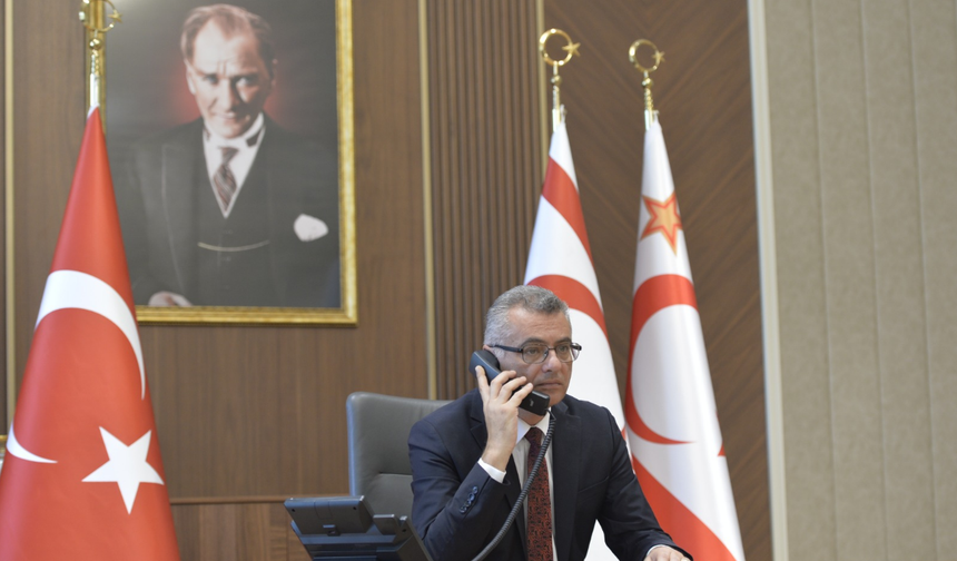 Erhürman ile Fidan arasında telefon görüşmesi...