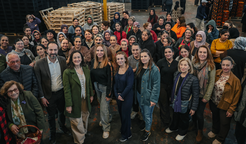 CTP Kadın Örgütü, Güzelyurt’ta emekçi kadınlarla bir araya geldi