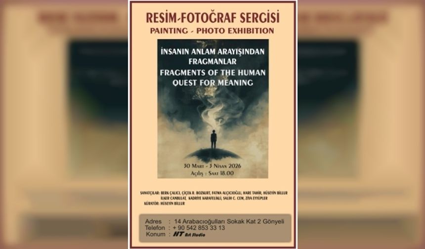 Gönyeli’de “İnsanın Anlam Arayışından Fragmanlar”  Sergisi Açılıyor