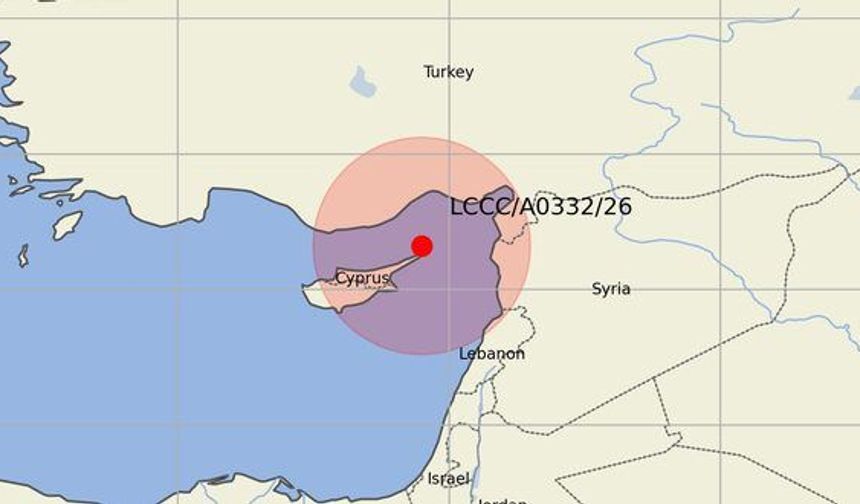 KKTC NOTAM yayımlayarak kendi hava sahasında tek yetkili otorite olduğunu vurguladı
