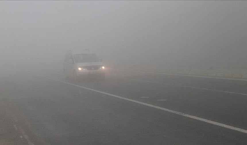 Polis Uyarısı: Sis Sebebiyle Görüş Mesafesi Azaldı