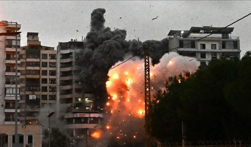Lübnan'da İsrail'in saldırıları sonucu 4'ü çocuk 14 kişi hayatını kaybetti