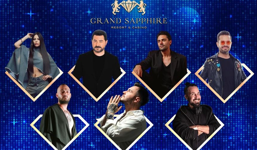 Grand Sapphire Resort’da Bayram Boyunca Yıldızlar Geçidi Yaşanacak
