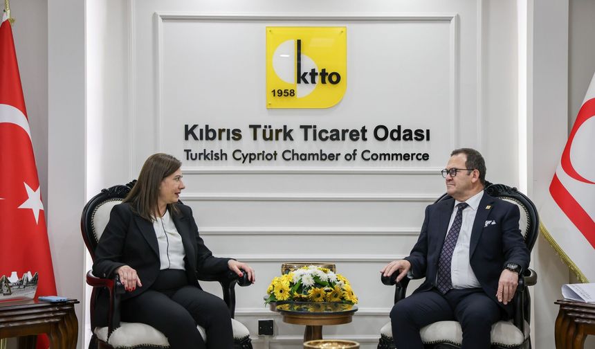 CTP, Kıbrıs Türk Ticaret Odası’nı ziyaret etti