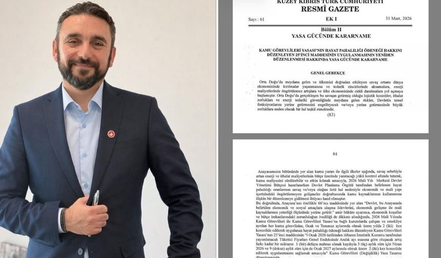 Reynar: Yasayı, kararname ile askıya alamaz, değiştiremezsiniz