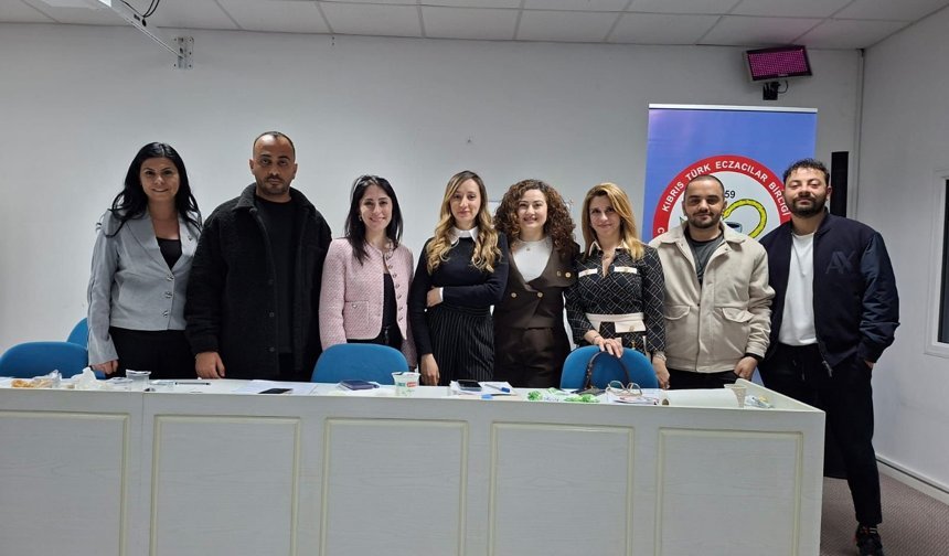 Eczacılar Birliği Genel Kurulu yapıldı. Başkan Umut Öksüz