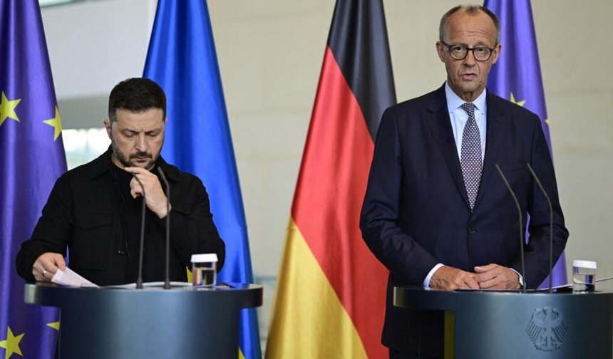 Zelenskiy, Almanya Başbakanı Merz ile ortak basın toplantısında konuştu