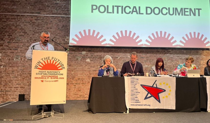 Kanatlı, Avrupa Sol Partisi 8. Kongresi’ne katıldı