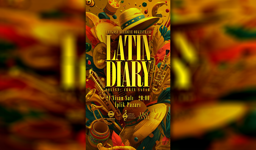 LBO "Latin Diary" konseri 21 Nisan Salı İplik Pazarı'nda