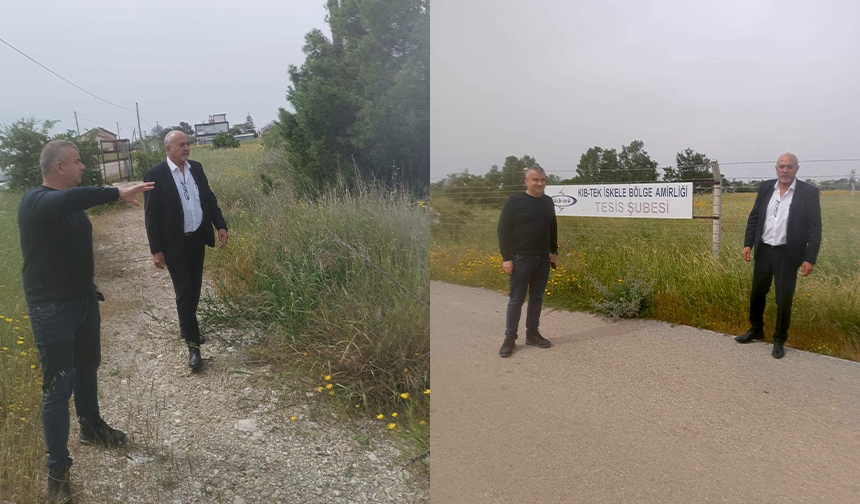 Gürsel Uzun, yapılacak bölge amirlikleri için sahada incelemelerde bulundu