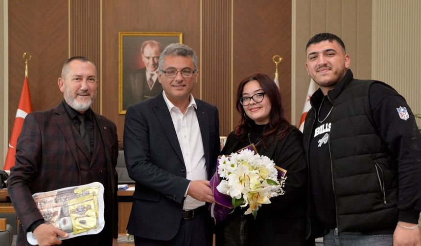 CIOFF Kuzey Kıbrıs, Cumhurbaşkanı Erhürman’ı ziyaret etti