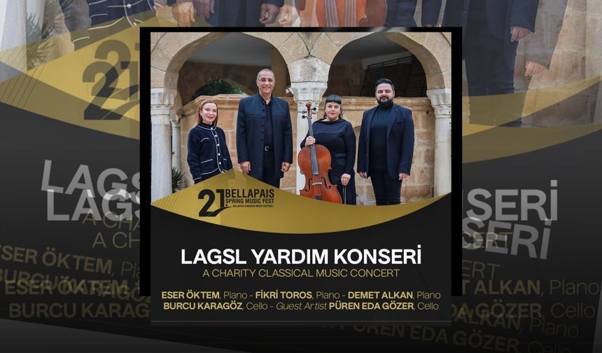 Bellapais İlkbahar Müzik Festivali, yarın LAGSL yardım konseriyle başlıyor