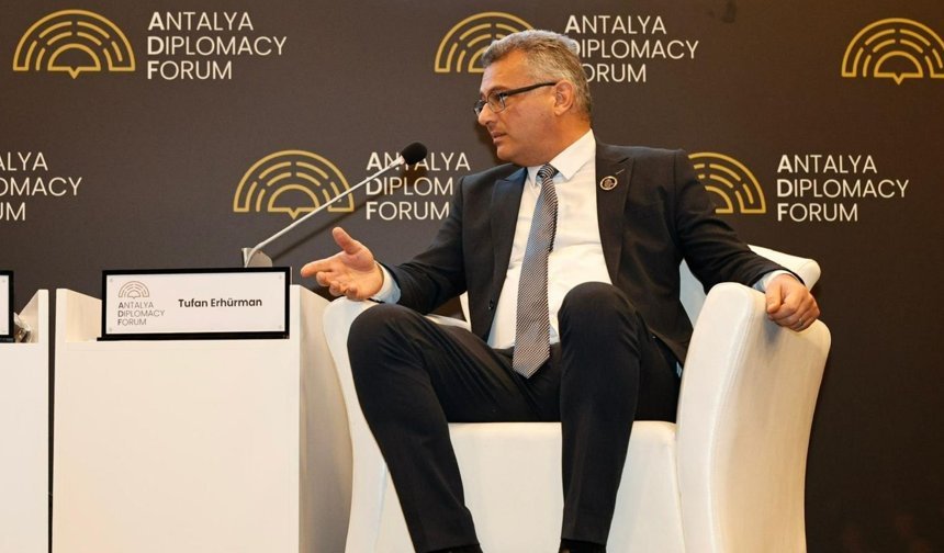 Cumhurbaşkanı Erhürman Antalya Diplomasi Formu'nda konuştu