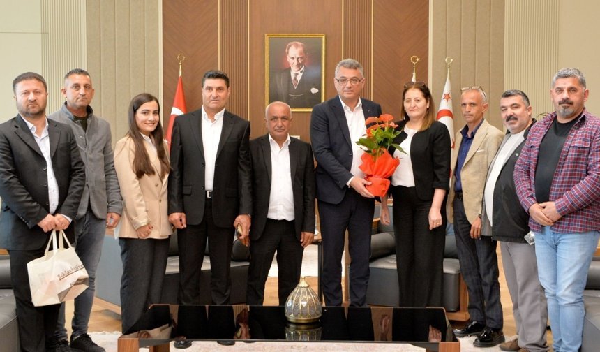 Cumhurbaşkanı Tufan Erhürman, bazı derneklerin yönetimlerini kabul etti