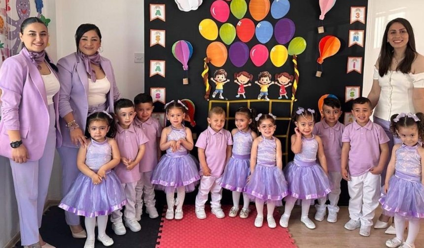 Geçitkale-Serdarlı Belediyesi  Okul Öncesi Eğitim Merkezi'nde bayram coşkusu