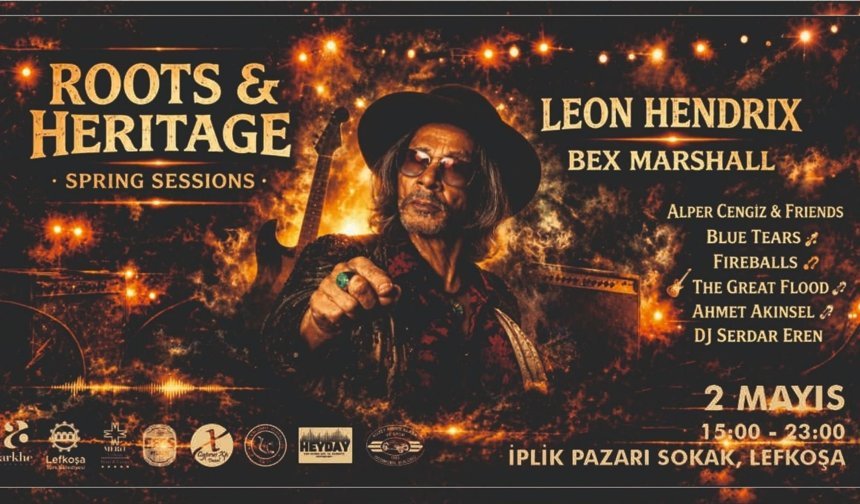 Arkhe’den Lefkoşa’da uluslararası müzik buluşması: ‘Roots & Heritage Spring Sessions’ 2 Mayıs’ta İplik Pazarı’nda