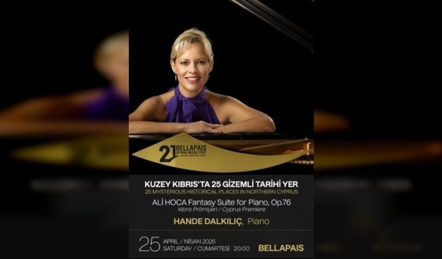 Bellapais İlkbahar Müzik Festivali, “25 gizemli tarihi yer” prömiyeriyle sürecek