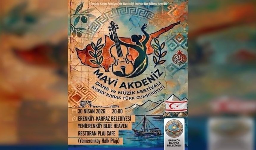 Mavi Akdeniz Dans ve Müzik Festivali düzenleniyor