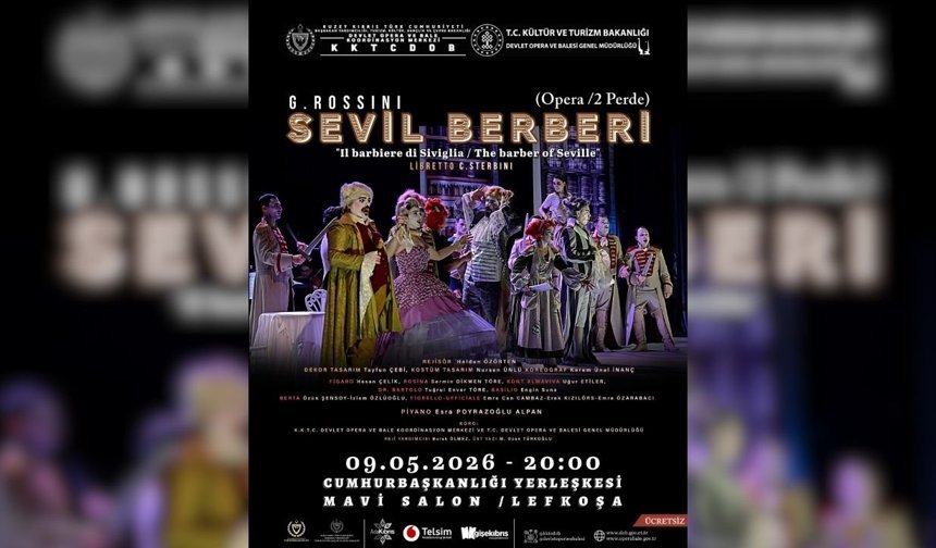 “Sevil Berberi” operası Lefkoşa’da yeniden sahnelenecek