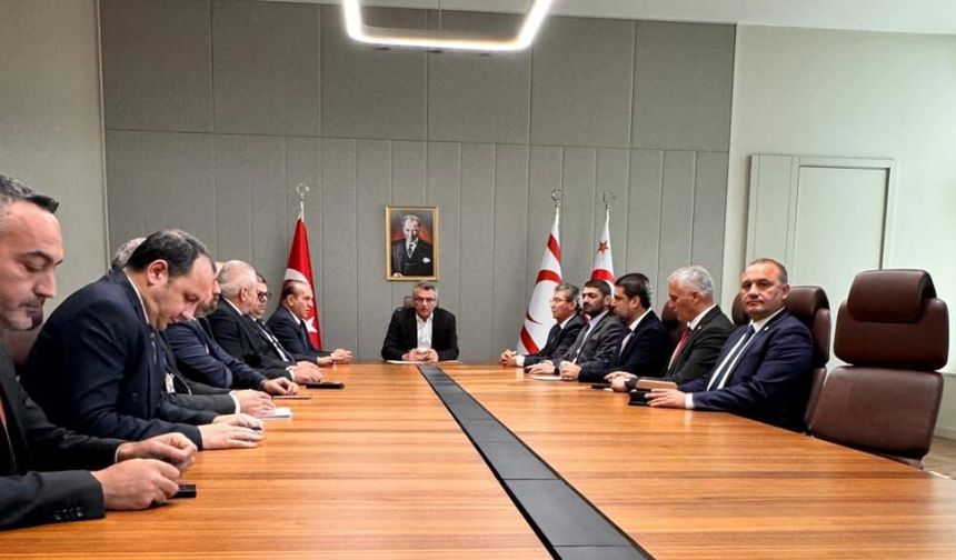 Cumhurbaşkanı Erhürman, UBP-DP-YDP Hükümeti ile görüşmesini tamamladı